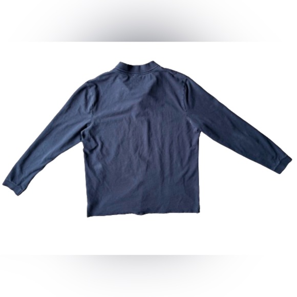 G-Star Raw Men’s Navy Long Sleeve Polo - Picture 7 of 8